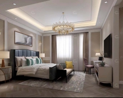 佘山玺樾新中式风格别墅装修工地图-5