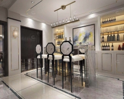 佘山玺樾新中式风格别墅装修工地图-11