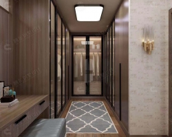 佘山玺樾新中式风格别墅装修工地图-17