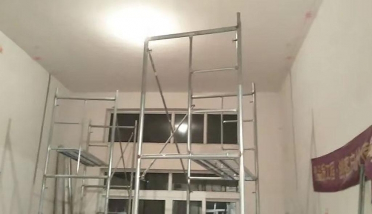 富力湾现代简约别墅装修实景工地