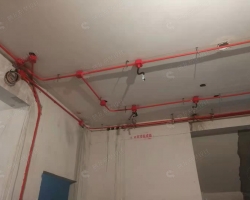 富力湾水电阶段工地现场图-1