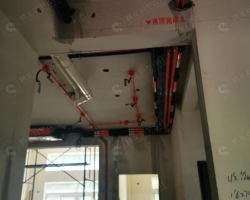 富力湾水电阶段工地现场图-1