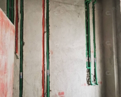 富力湾水电阶段工地现场图-3