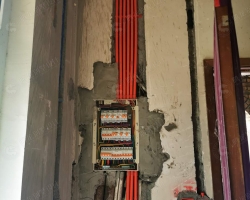 富力湾水电阶段工地现场图-8