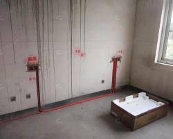 富力湾水电阶段工地现场图-1