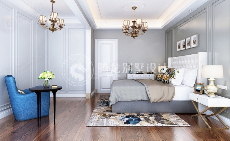 安礼香苑现代简约别墅装修效果图-4