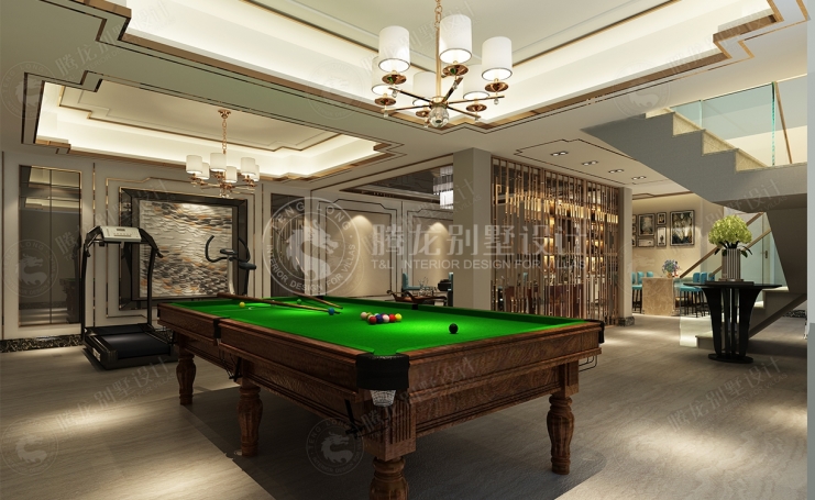 白金院邸现代简约别墅装修效果图-6