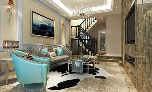 圣地维拉法式风格别墅装修效果图