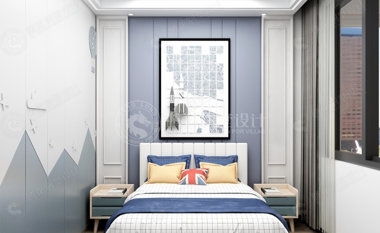 新城璞樾门第现代简约别墅装修效果图-4