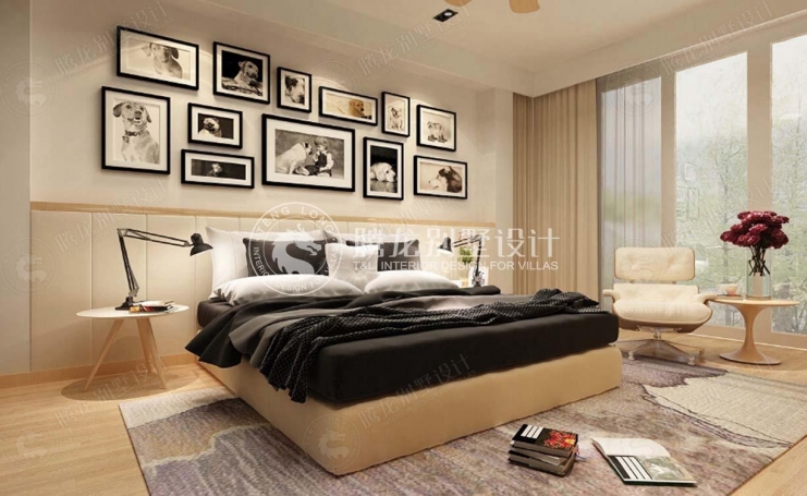 三湘海尚别墅现代简约别墅装修效果图-1