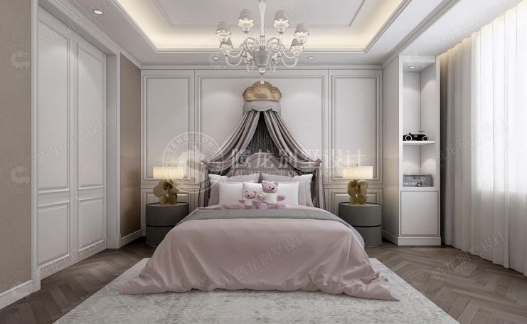 佘山玺樾新中式风格别墅装修效果图-15