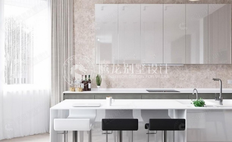 浦江华侨城现代简约别墅装修效果图-1