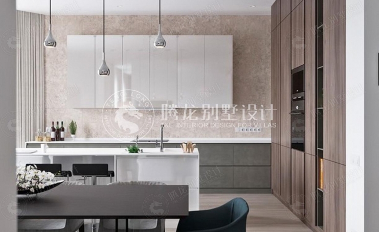 浦江华侨城现代简约别墅装修效果图-4