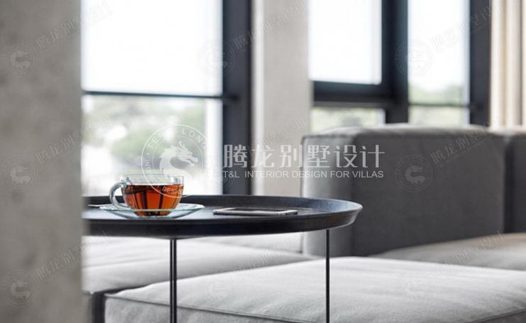 浦江华侨城现代简约别墅装修效果图-8