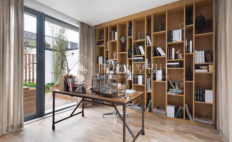 西郊半岛现代简约别墅装修效果图-5