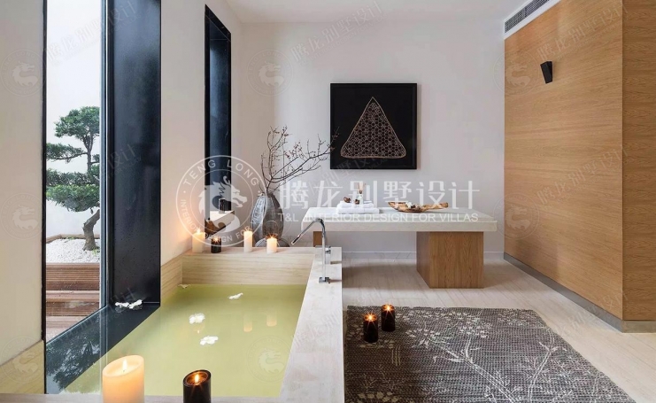 西郊半岛现代简约别墅装修效果图-6