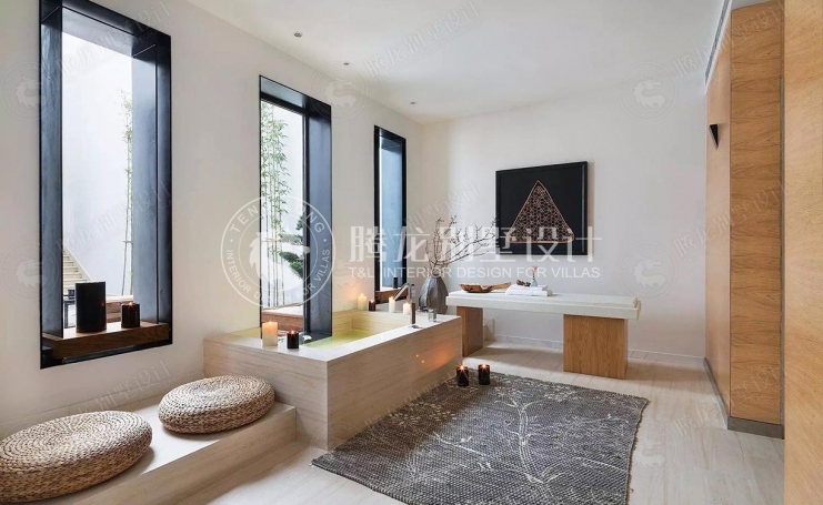 西郊半岛现代简约别墅装修效果图-7