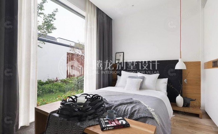 西郊半岛现代简约别墅装修效果图-8