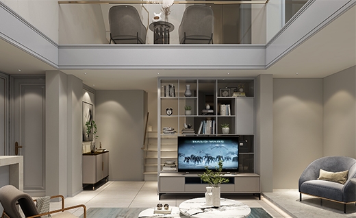 城开云外现代简约别墅装修效果图