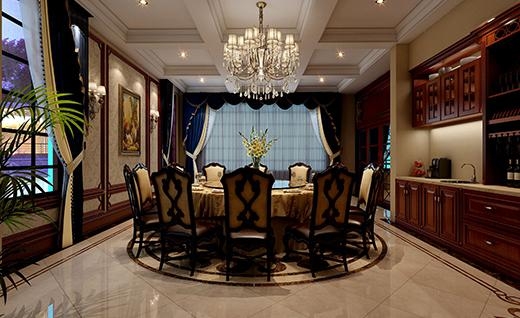 西郊大公馆美式风格别墅装修效果图