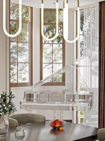 建德南郊别墅轻奢风格别墅装修效果图-5