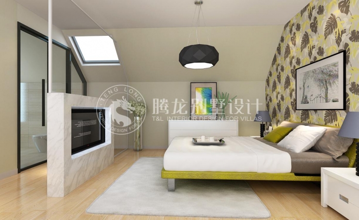 安亭新镇德绍豪斯现代简约别墅装修效果图-4