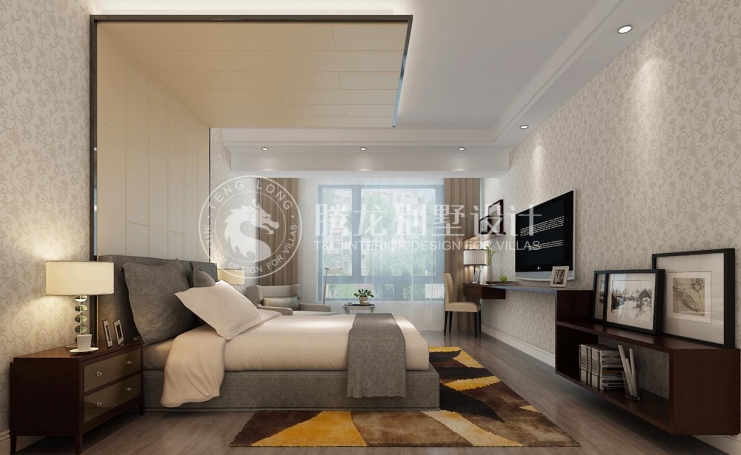 安亭新镇德绍豪斯现代简约别墅装修效果图-5