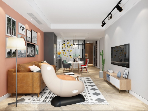 同济晶萃欧式风格别墅装修效果图-5