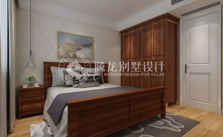 金地都会艺境现代简约别墅装修效果图-1