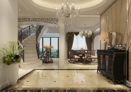 瀛通金鳌山公寓别墅欧式风格别墅装修效果图