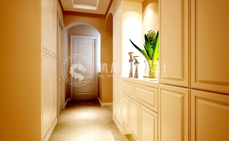 三湘海尚云邸欧式风格别墅装修效果图-4