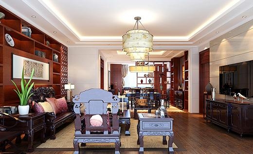 保辉香景园新古典风格别墅装修效果图