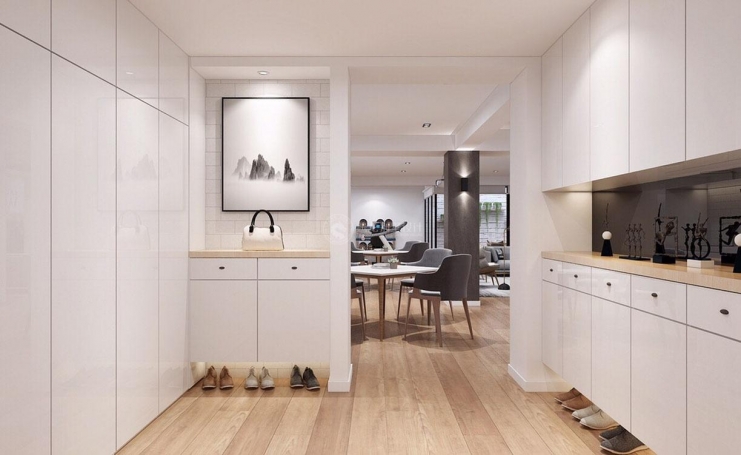 佘山玺樾现代简约别墅装修效果图-1