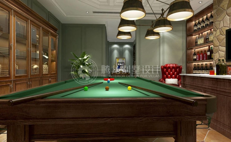 碧云壹零现代简约别墅装修效果图-7