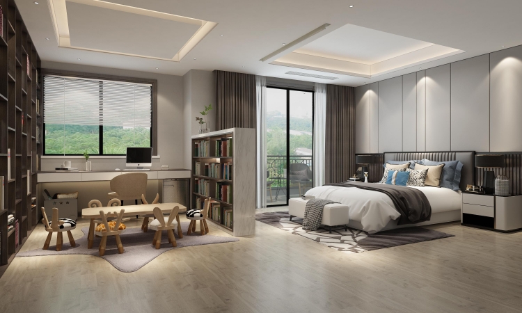 同济晶萃现代简约别墅装修效果图-8