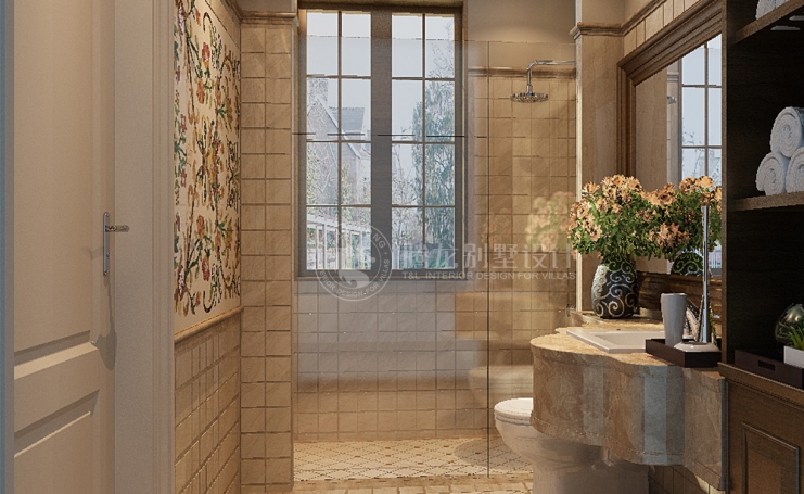 圣保别墅美式风格别墅装修效果图-8