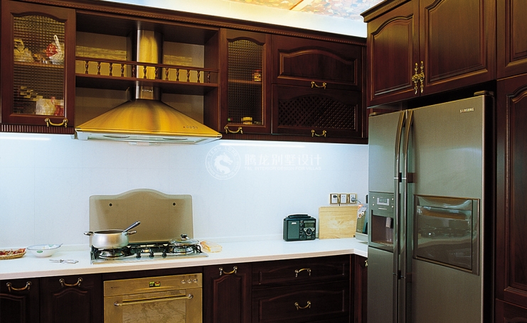 香山丽舍新古典风格别墅装修效果图-5