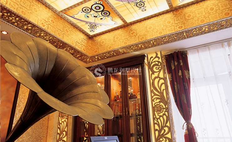 香山丽舍新古典风格别墅装修效果图-11