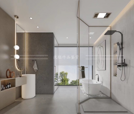 四季美庐现代简约别墅装修效果图-1