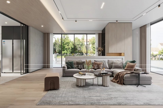 四季美庐现代简约别墅装修效果图-3