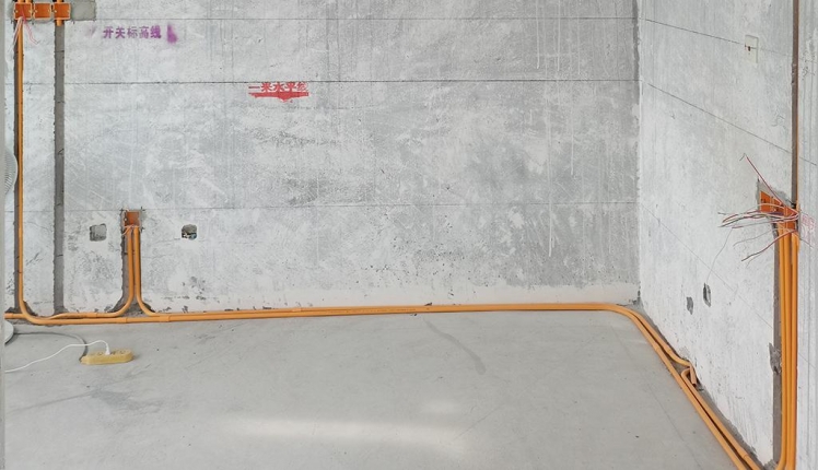 璟云里新中式风格别墅装修实景工地