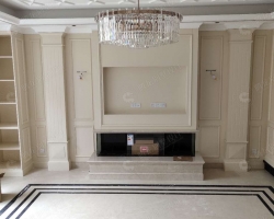 欧香名邸安装阶段工地现场图-2