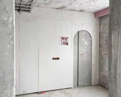 久事西郊名墅木作阶段工地现场图-3