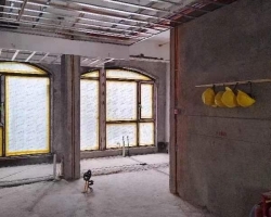 久事西郊名墅木作阶段工地现场图-5