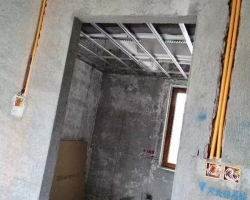 久事西郊名墅水电阶段工地现场图-1