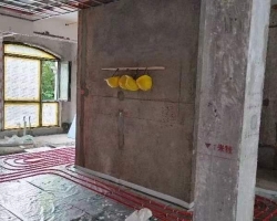 久事西郊名墅水电阶段工地现场图-4