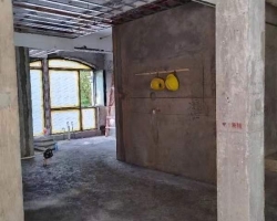 久事西郊名墅木作阶段工地现场图-3