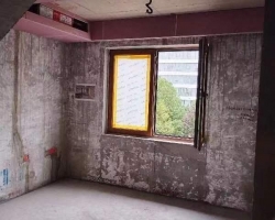 久事西郊名墅木作阶段工地现场图-2