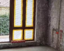 久事西郊名墅木作阶段工地现场图-7