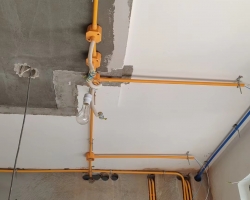 大华公园荟水电阶段工地现场图-2